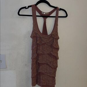 Magenta Dusty Rose Sleeveless Blouse